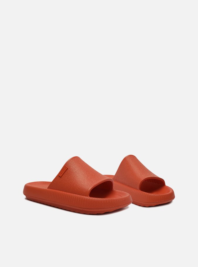Chinelo Slide Laranja Brizza