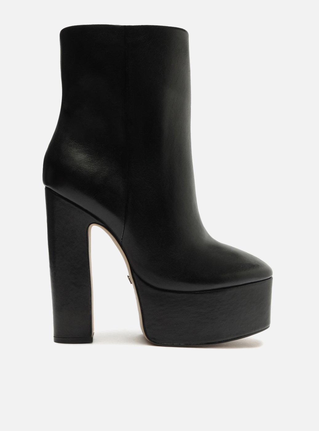 Bota preta discount meia pata