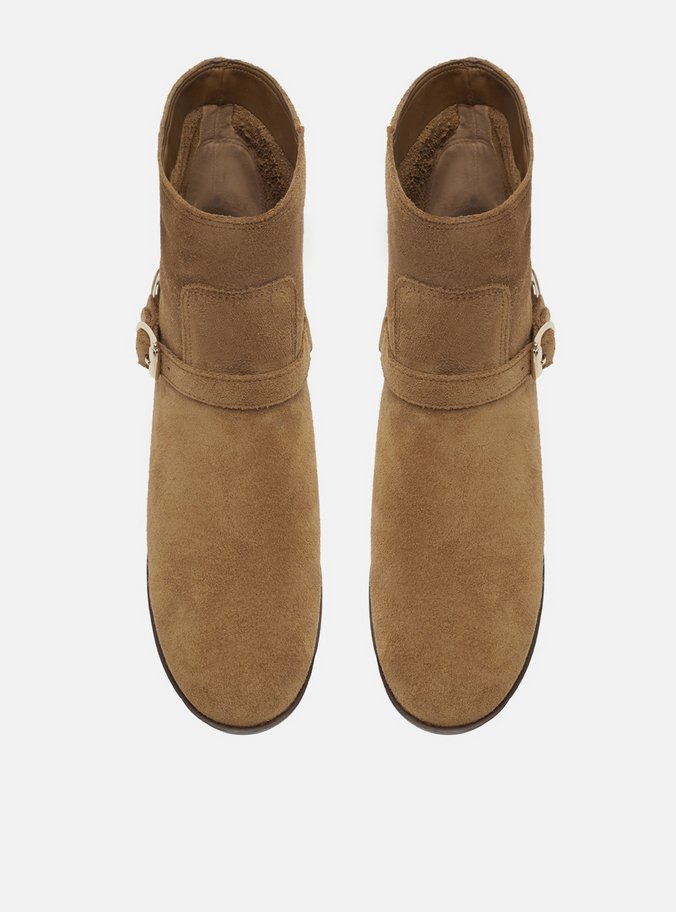 Bota Cano Curto Marrom