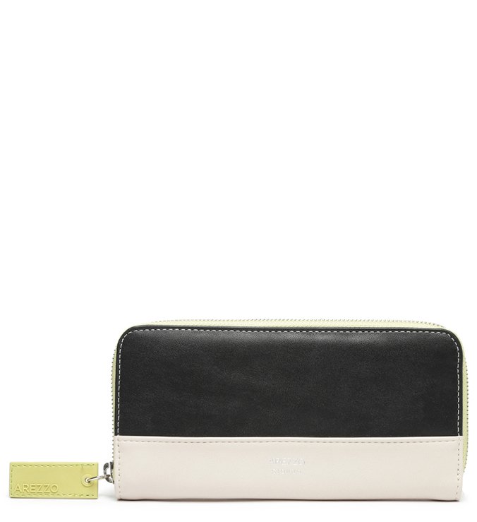 Carteira Preta Giorno Grande Off-White