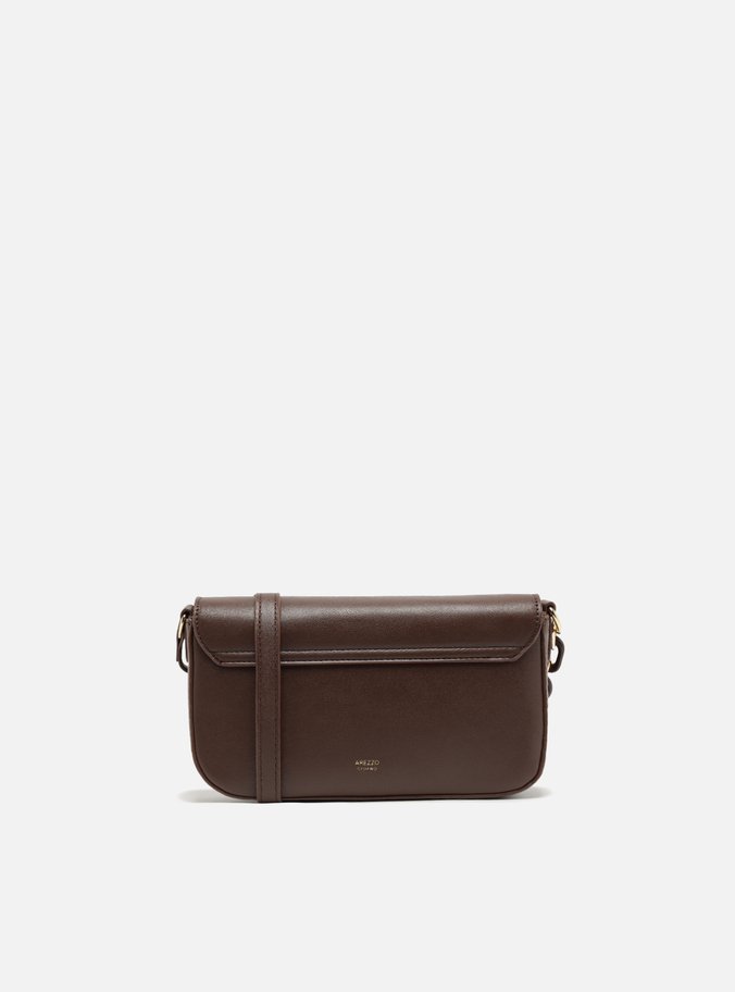 Bolsa Tiracolo Marrom Pequena