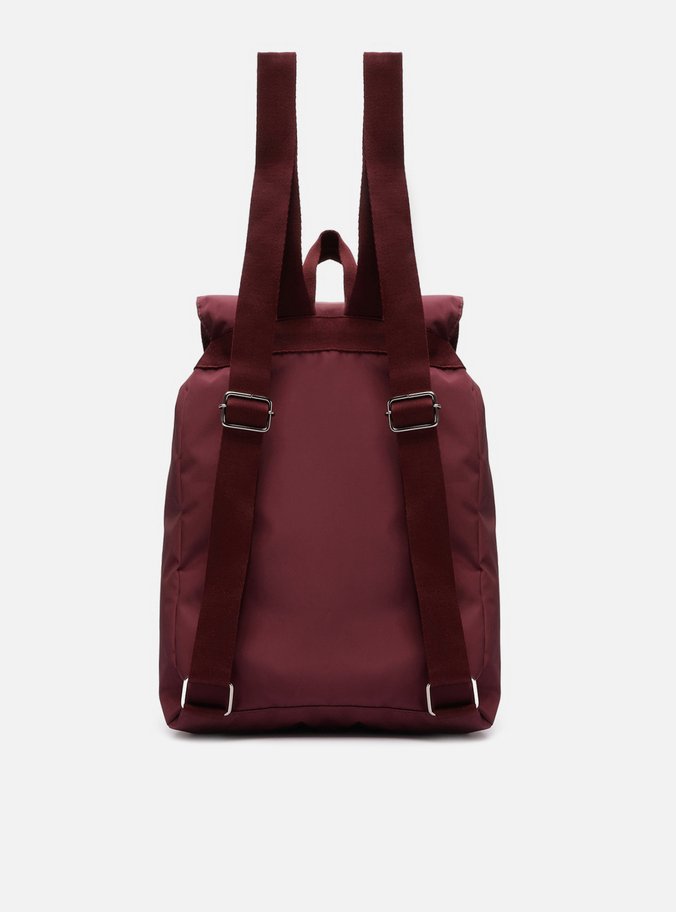 Mochila Vermelha Nylon Grande