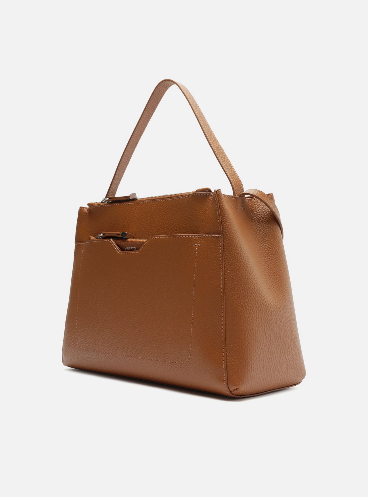 Bolsa Tote Caramelo Emilly Grande — foto 2