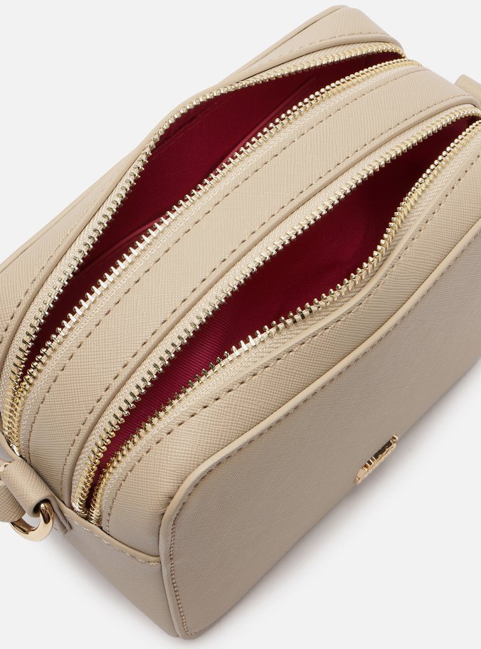 Bolsa Tiracolo Cinza Média