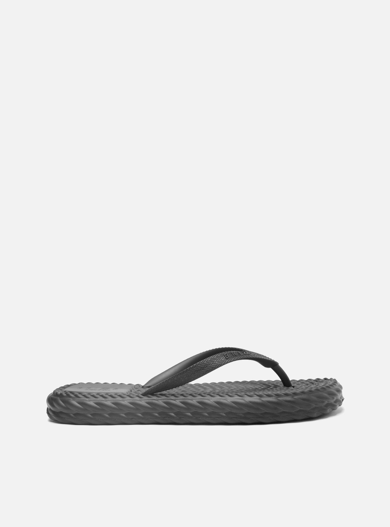 Chinelo de Dedo Preto Marrocos Flip Flop — foto 1