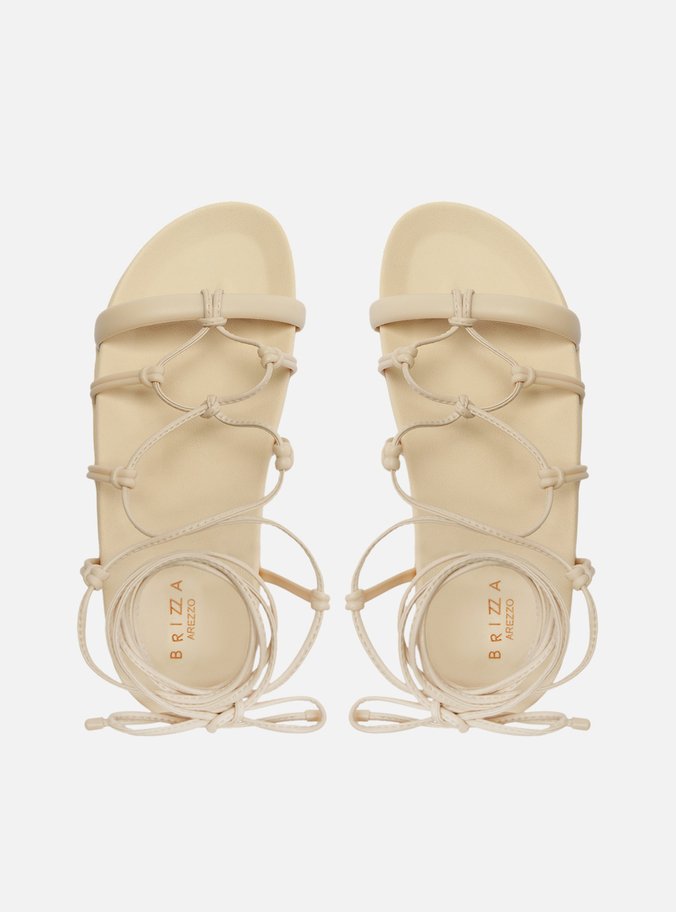 Sandália Papete Off-White Amarração Nós Brizza