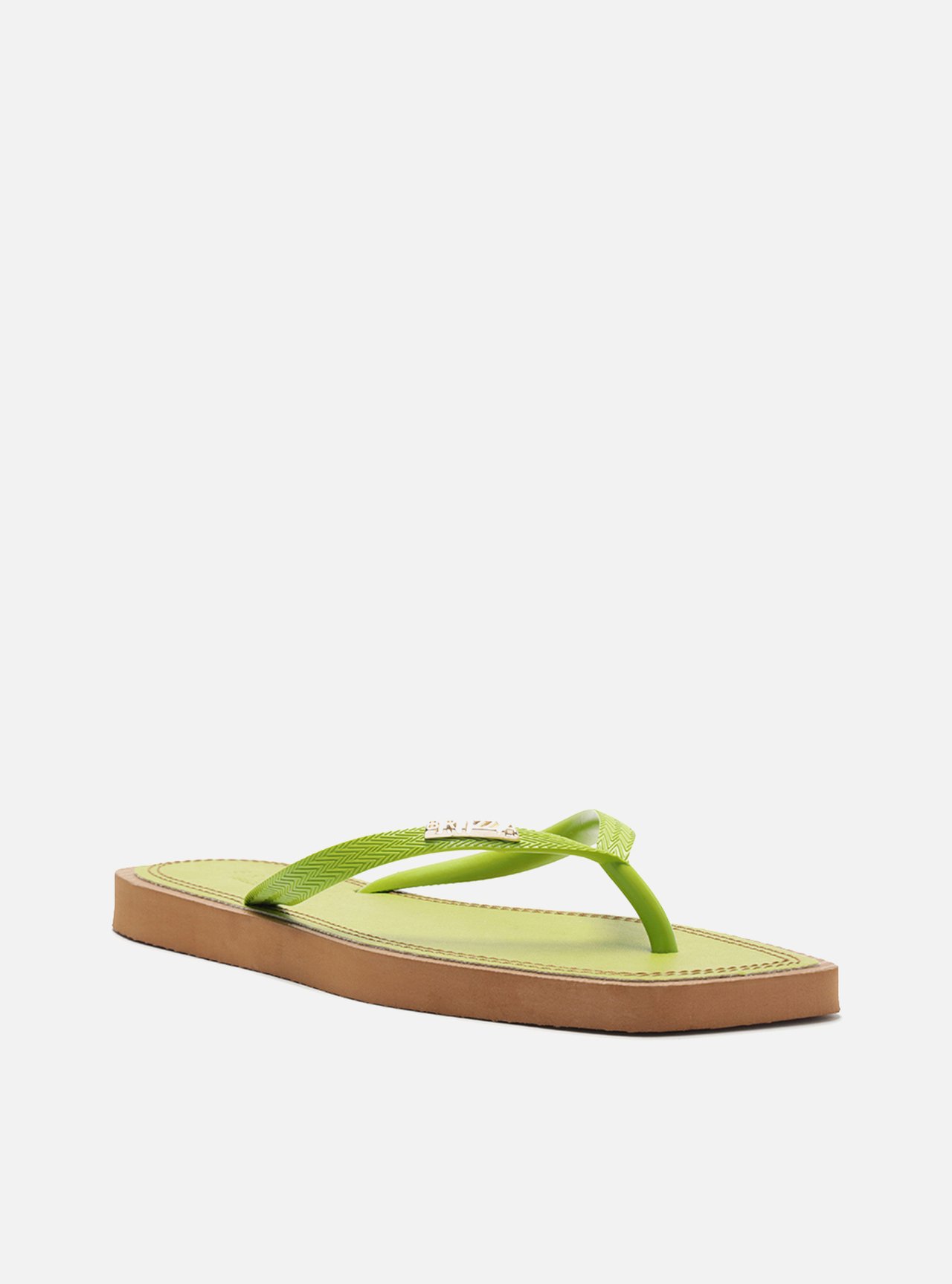 Chinelo de Dedo Verde Recouro Color Square — foto 2