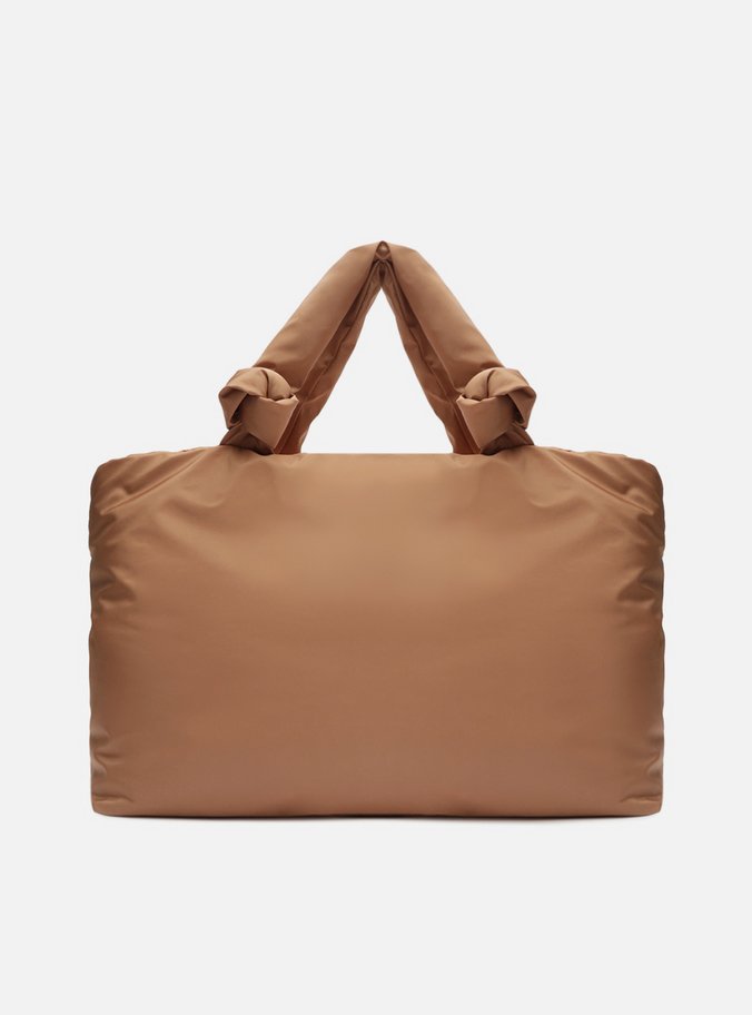 Bolsa Shopping Marrom Nylon Bella Grande