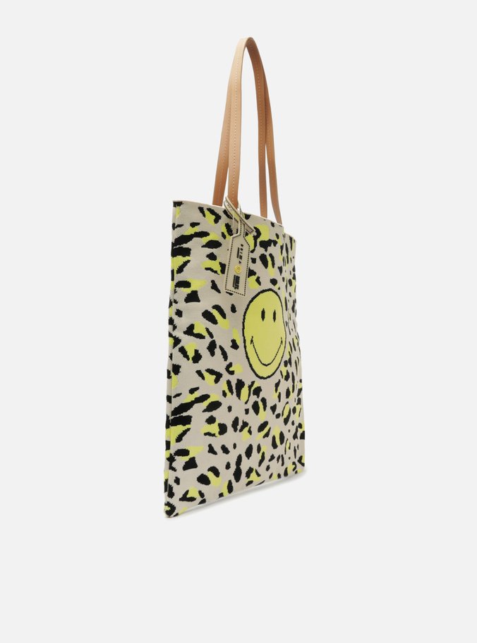 Bolsa Shopping Animal Print Rio Grande Smiley