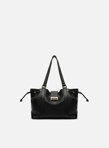 Bolsa Shopping Preta Média