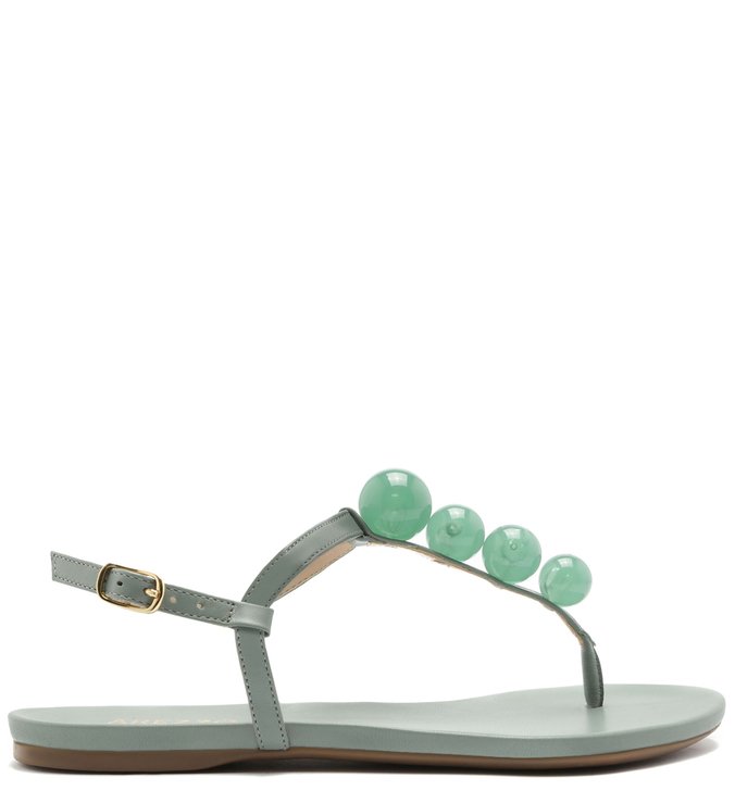Sandália Rasteira Esferas Acqua Mint