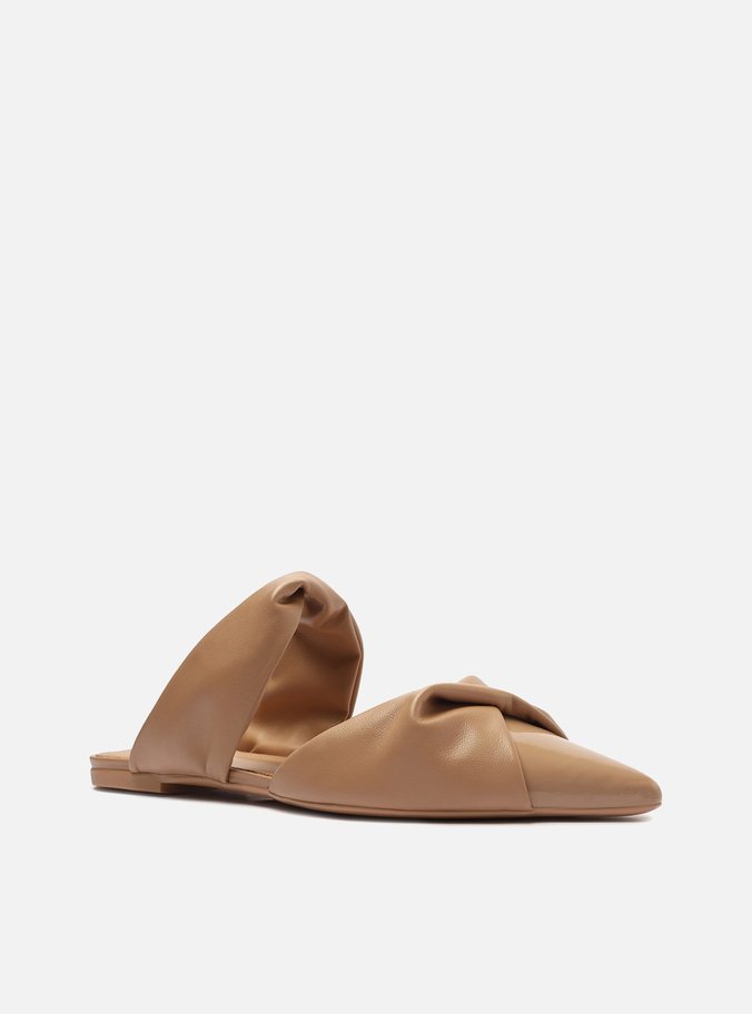Mule Nude Tiras Torcidas