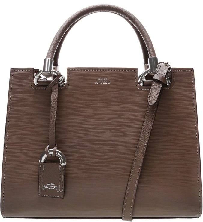 Bolsa Tote Couro Abbraccio New Fox