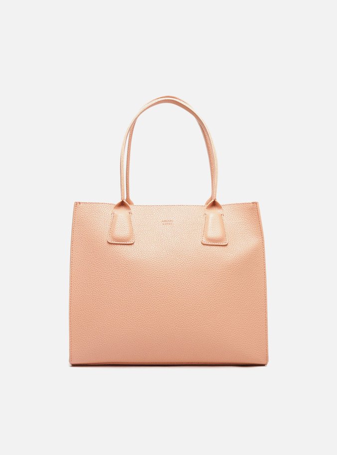 Bolsa Shopping Rosa Salmão Joana Grande