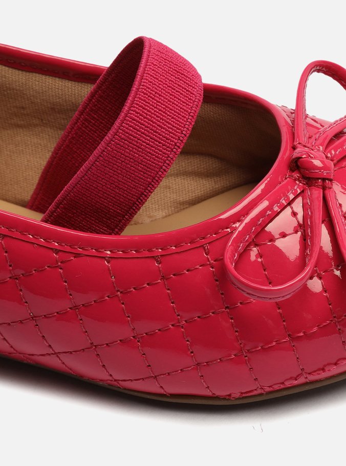 Sapatilha Infantil Rosa Matelassê Elástico