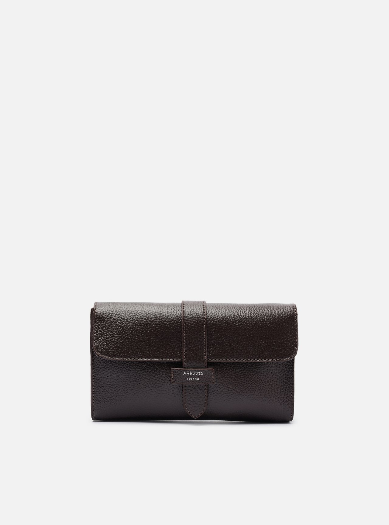 Bolsa Tiracolo Marrom Uva Betina Pequena — foto 1