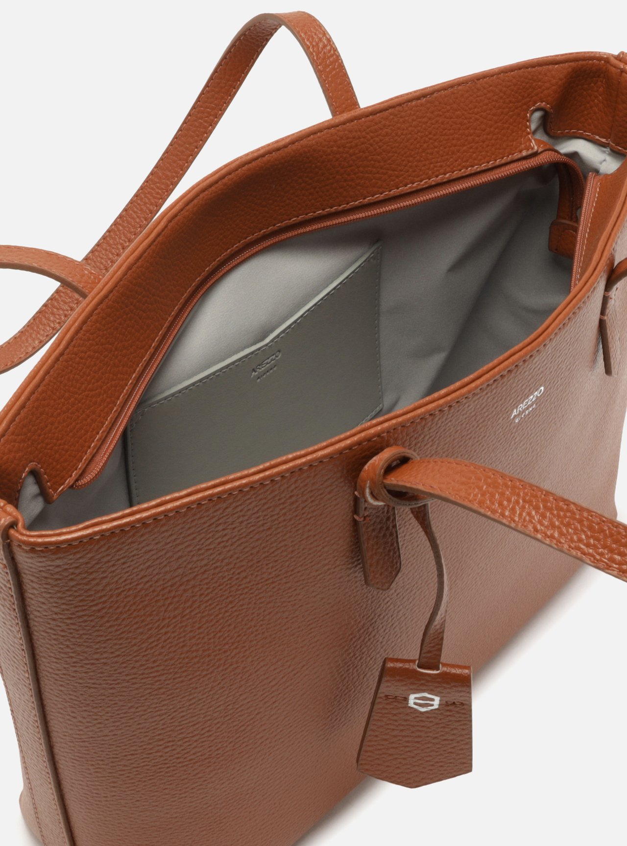 Bolsa Shopping Laranja Manu Grande — foto 4