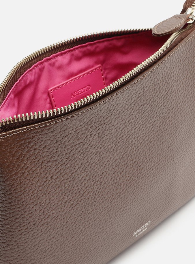 Bolsa Tiracolo Marrom Dark Luisa Pequena