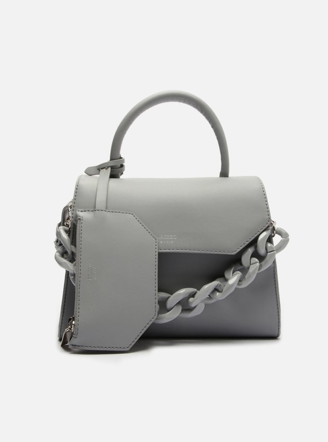 Bolsa Satchel Azul Iara Média Giorno
