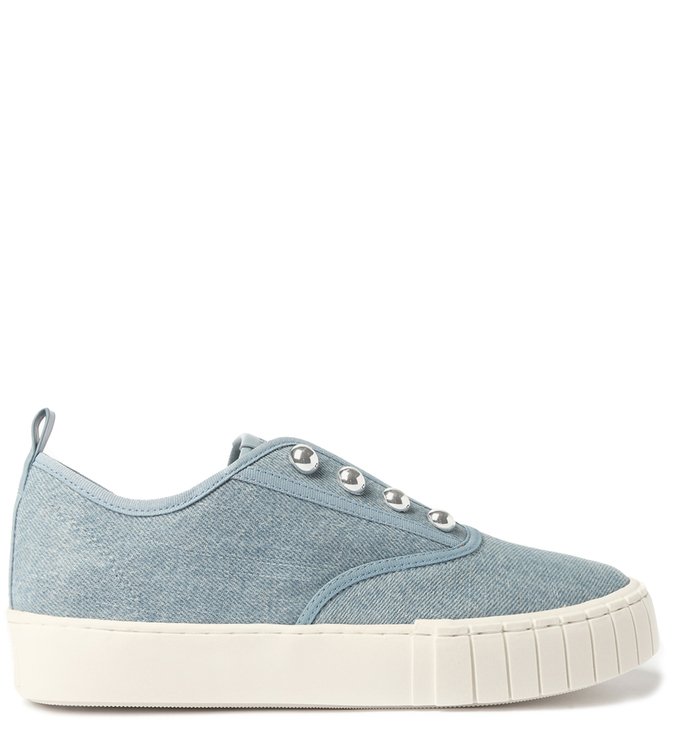 Slip On Azul Jeans Flatform