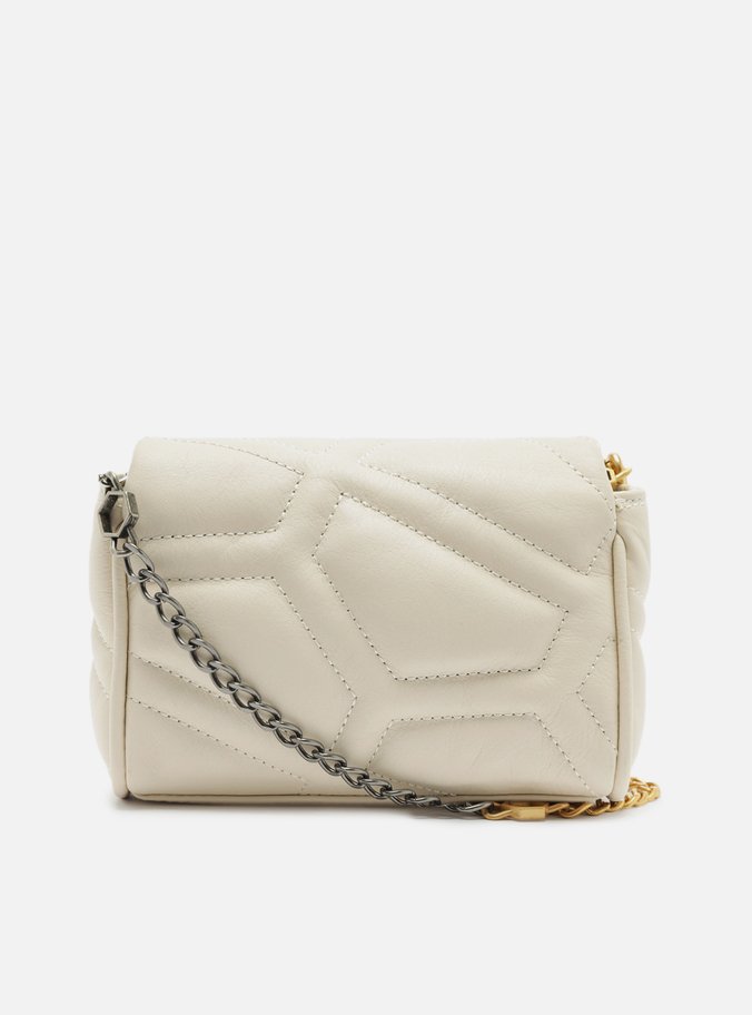Bolsa Tiracolo Branca Couro Emma Pequena