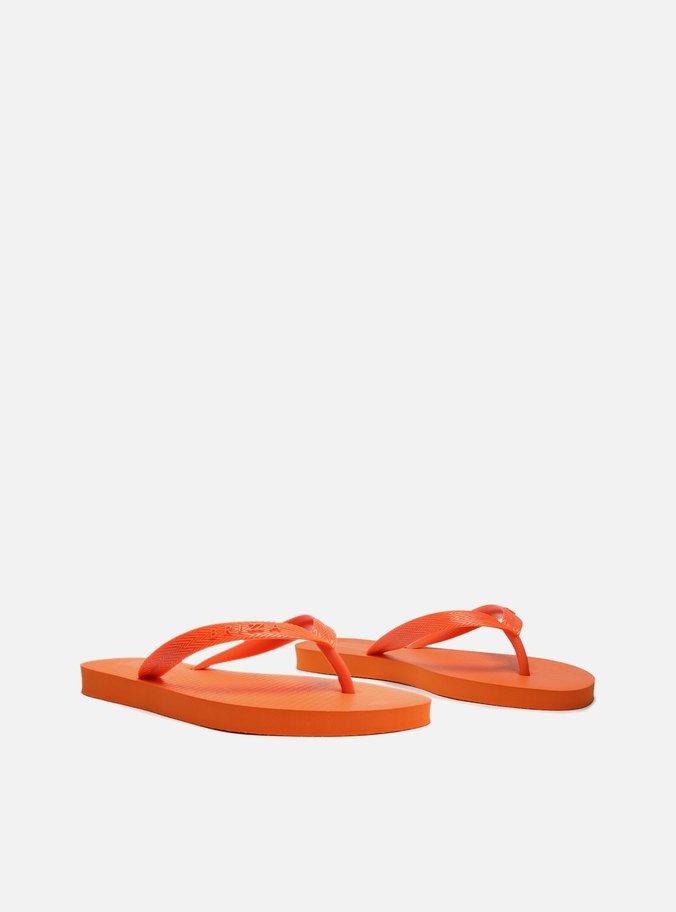 Chinelo de Dedo Laranja Tangerine Basic Brizza