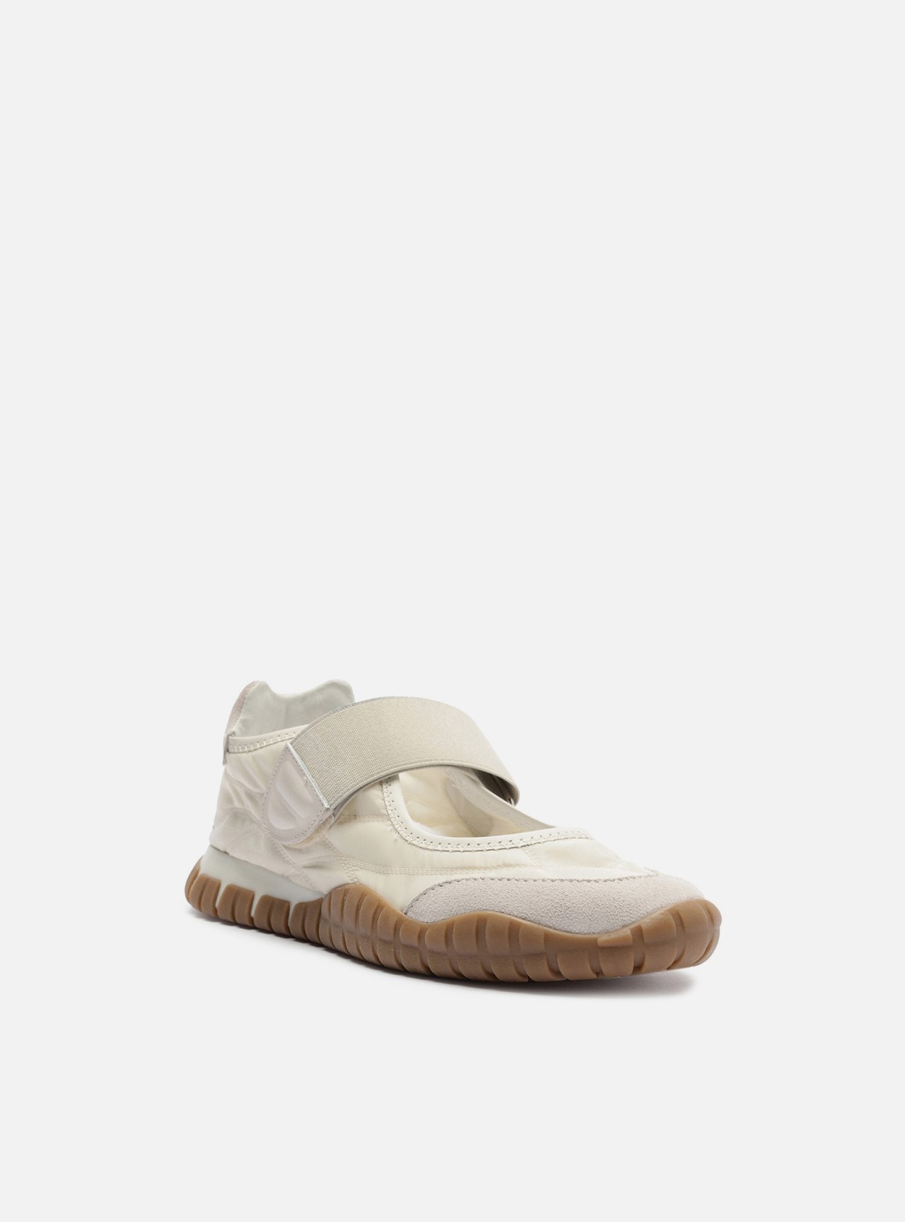 Tênis Sapatilha Off-White Suede Sola Emborrachada — foto 2