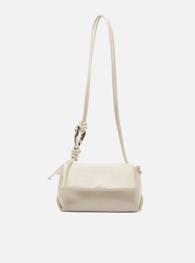 Bolsa Shoulder Branca Média Metal Orgânico | Arezzo
