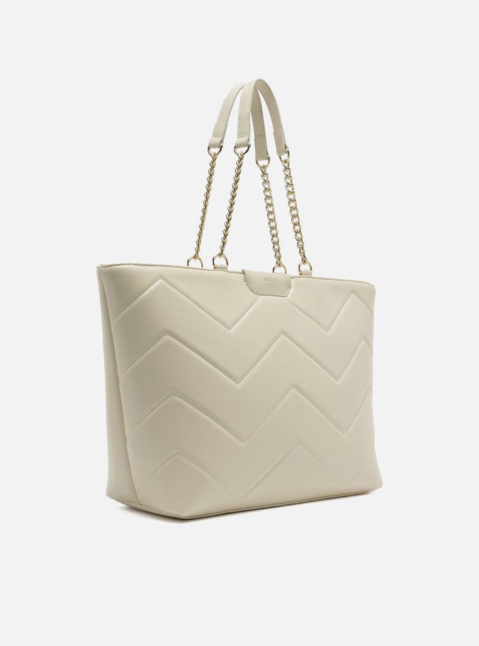 Bolsa Shopping Branca Giorno Grande Matelassê