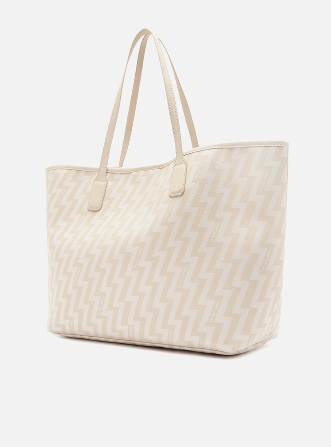 Bolsa Shopping Off-White Eletrizzante Grande