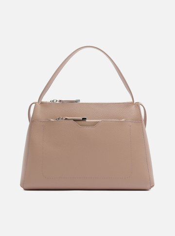 Arezzo — Bolsa Tote Nude Grande Metais