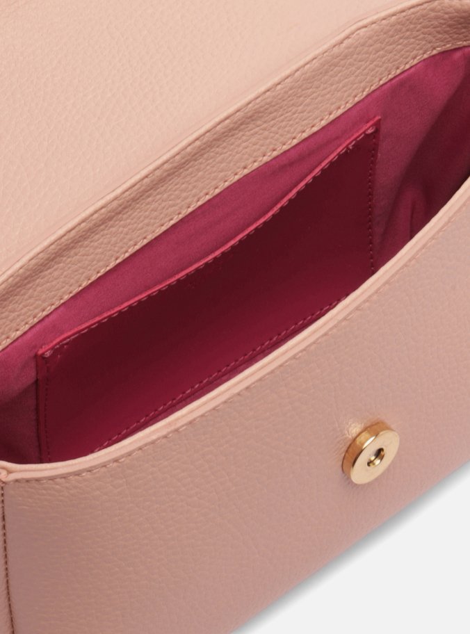 Bolsa Tiracolo Rosa Pequena Fivela