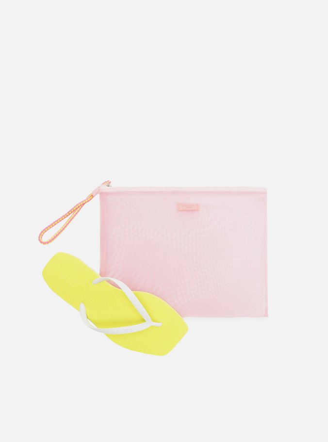 Chinelo de Dedo Multicolorido