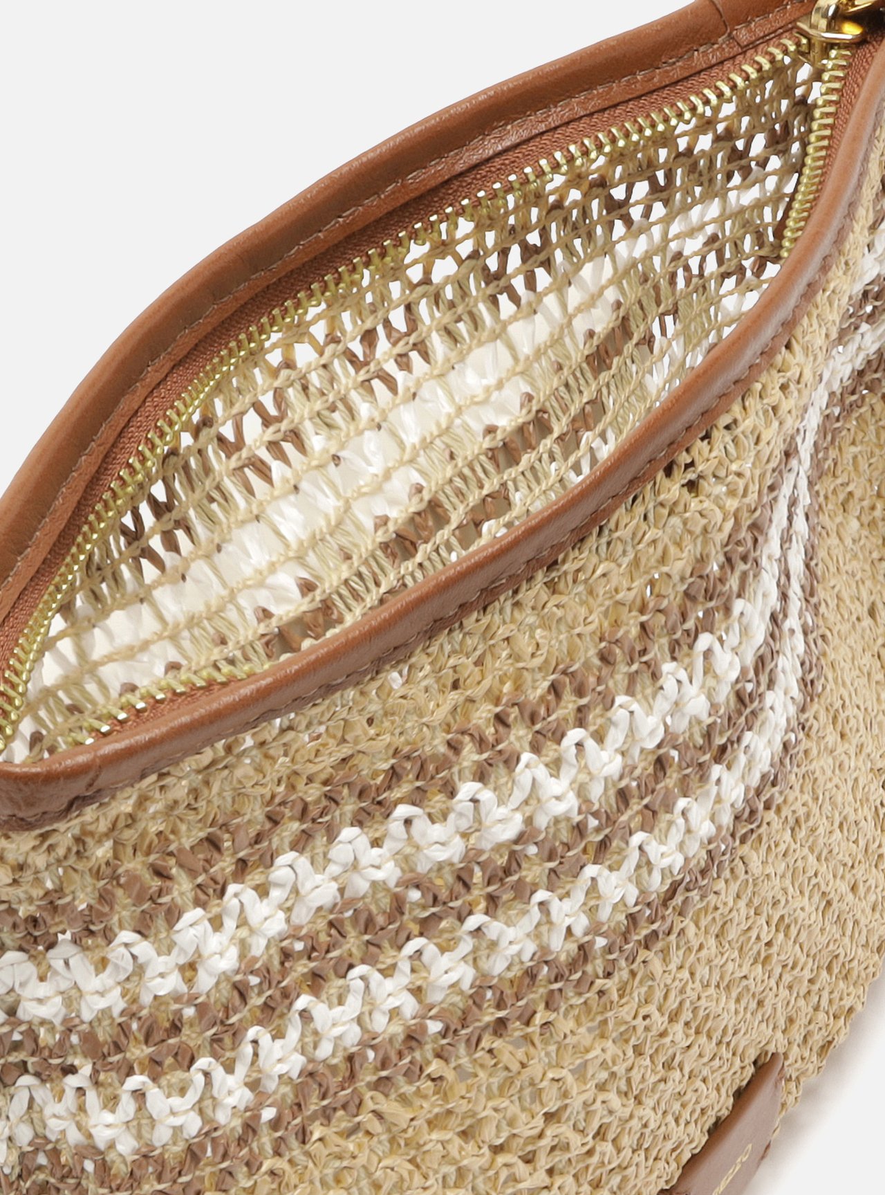 Necessaire Marrom Couro Palha Barbicachos — foto 4