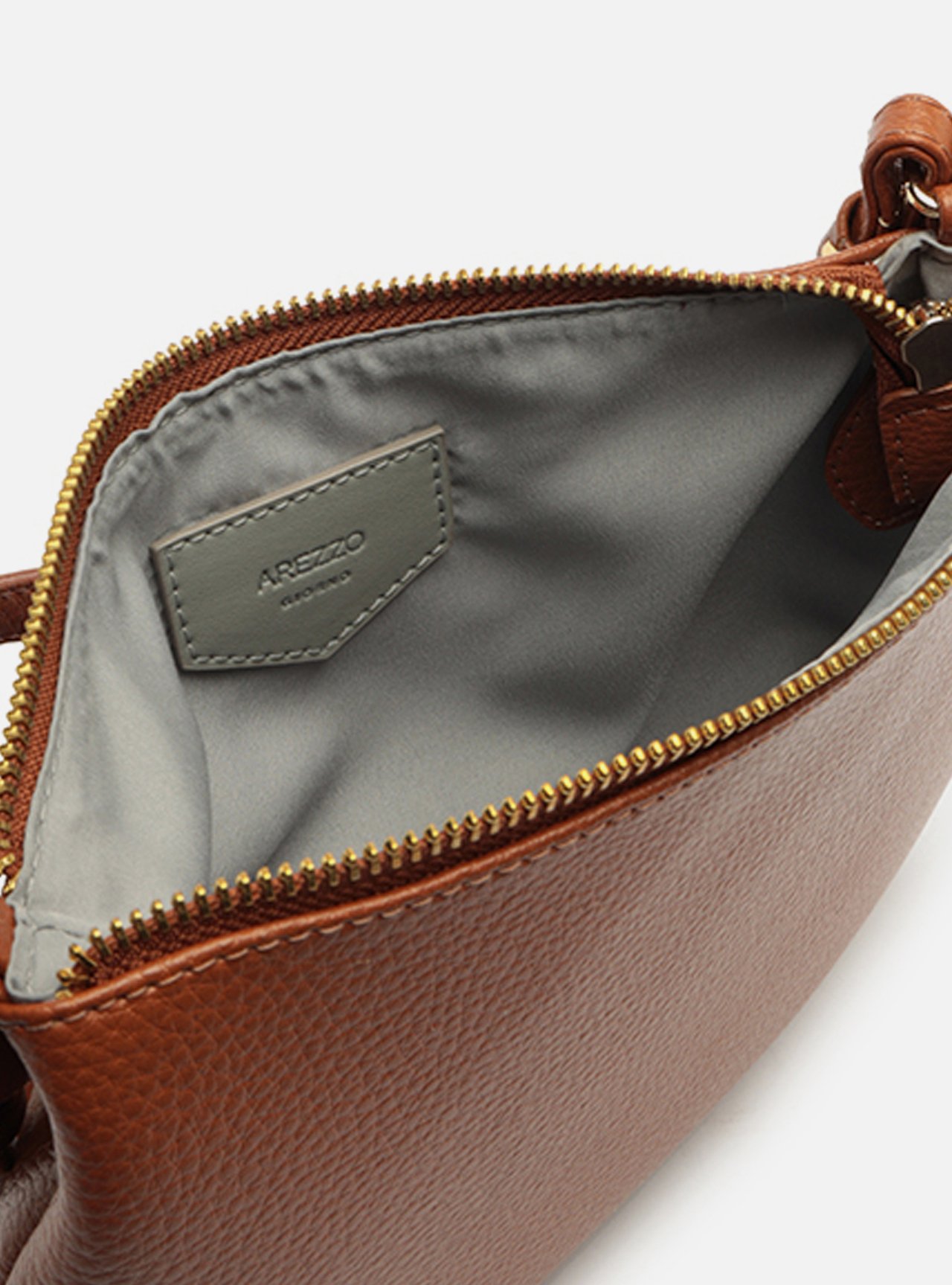 Bolsa Tiracolo Marrom Luisa Pequena — foto 4