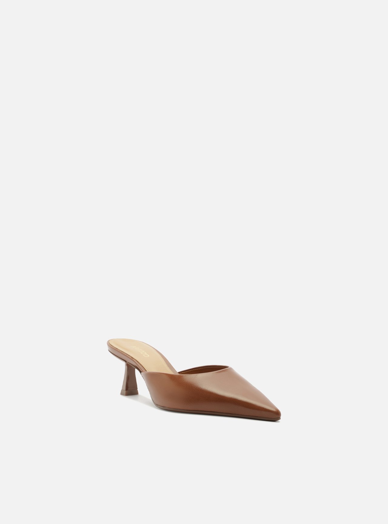 Mule Marrom Salto Fino — foto 2