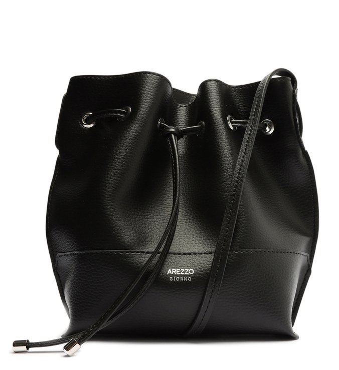 Bolsa Bucket Preta Strada Média
