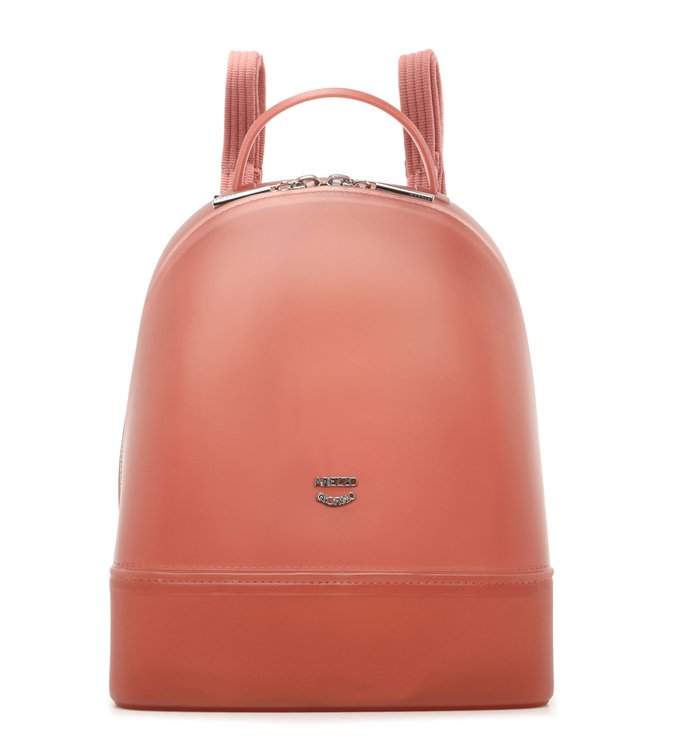 Mochila Rosa Plástico Caramella Média