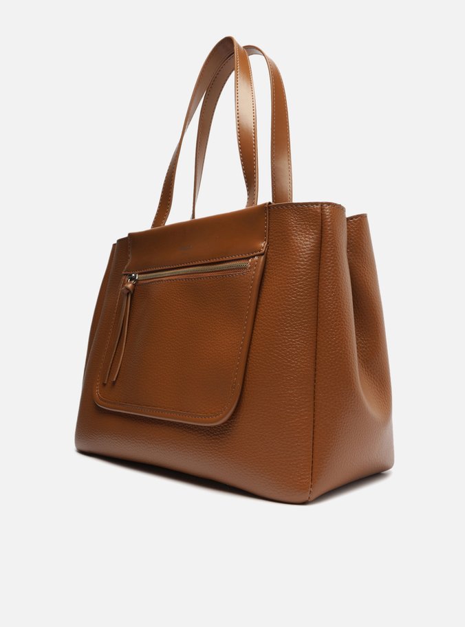 Bolsa Shopping Marrom Bolso Grande