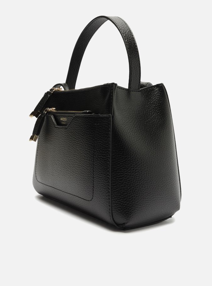 Bolsa Tote Preta Emilly Média Pouch