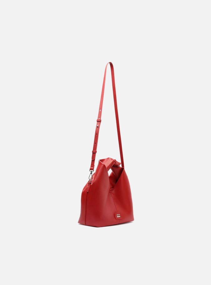 Bolsa Hobo Vermelha Pequena