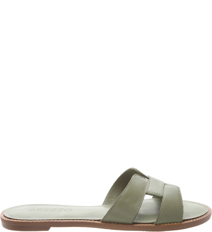 Chinelo Couro H Soft Army