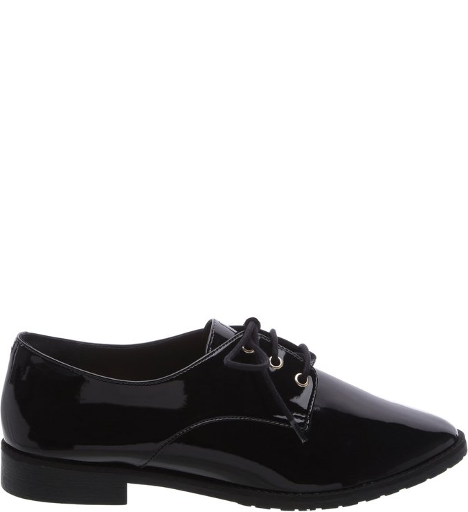 Oxford Tomboy Verniz Preto