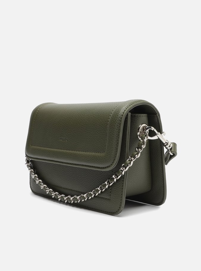 Bolsa Verde Militar Pequena Tiracolo Corrente