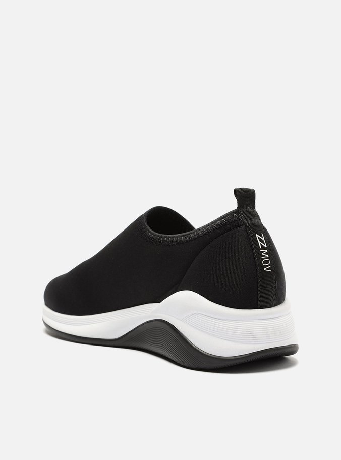 Tênis Slip On Preto Athleisure