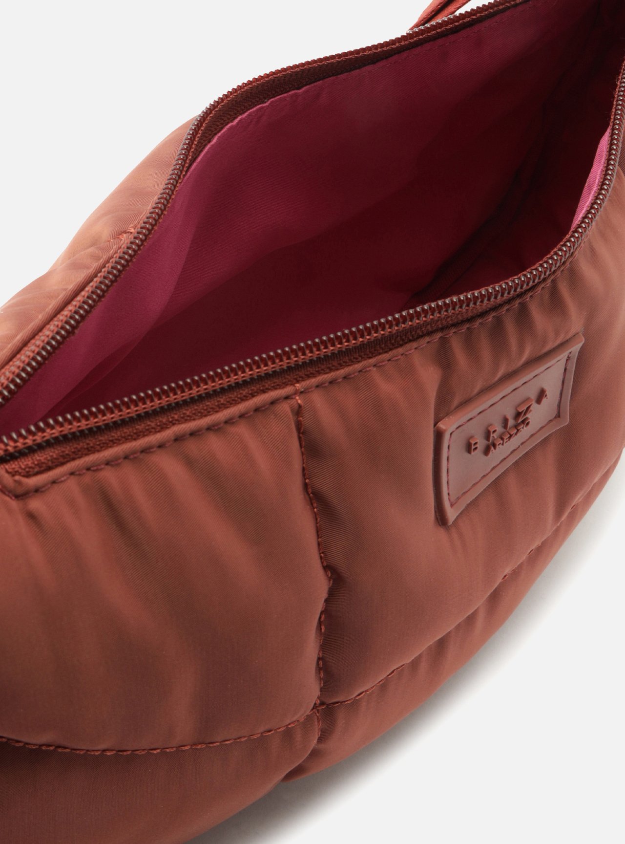 Bolsa Tiracolo Vermelha Média Matelassê Brizza — foto 4