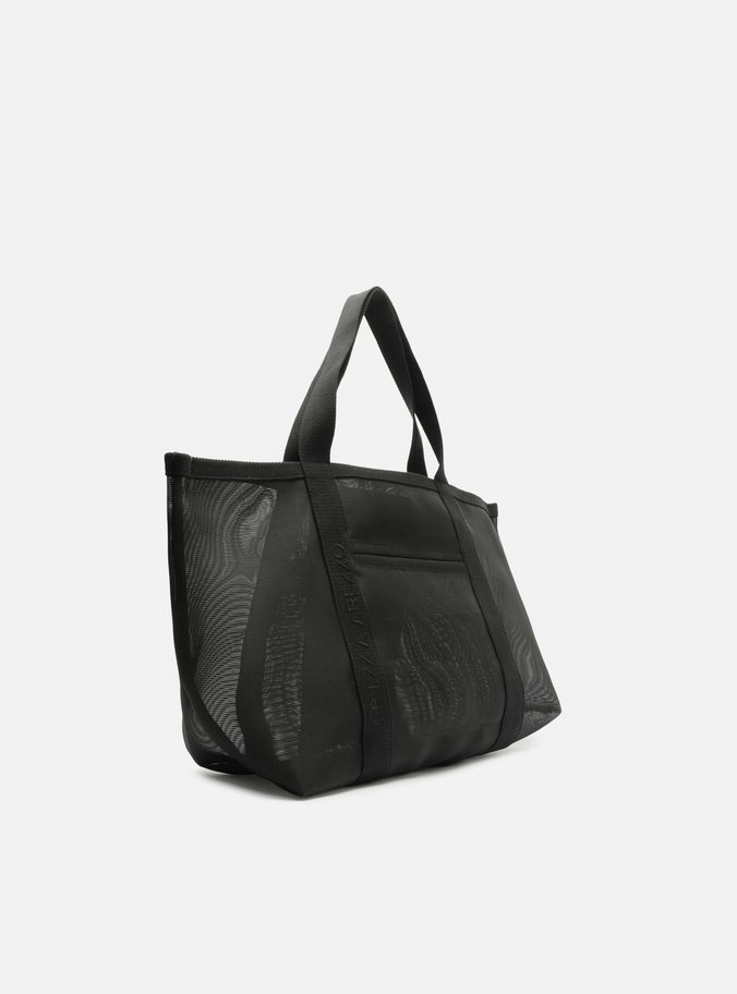 Bolsa Shopping Tela Preta