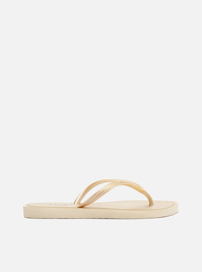 Chinelo de Dedo Dourado Recouro Flash