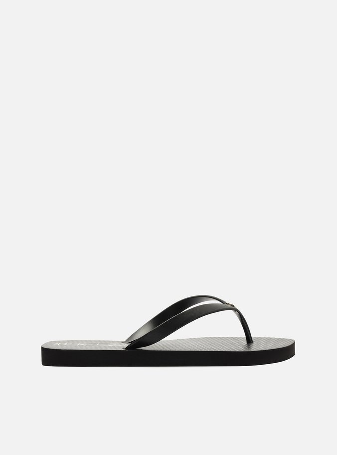 Chinelo de Dedo Preto Pedraria Brizza