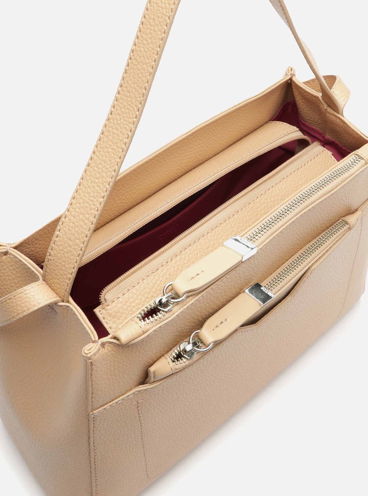Bolsa Tote Bege Emily Grande — foto 4